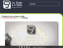Tablet Screenshot of lesingea3tetes.com